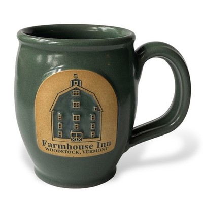 Farmhouse Inn Deneen Pottery Mug Woodstock Vermont VT Travel Souvenir 2013