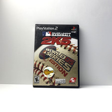 MLB 2K5 World Series Edition Sony PlayStation 2 CIB Complete Refurbished Tested