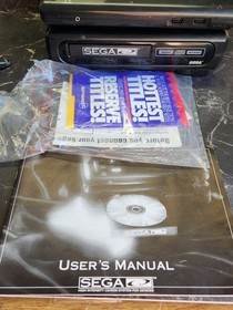 Sega CD Model 1 MK-1690 Console & Sega Genesis HD Mk-1601 SET UN-TESTED