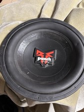 Rockford Fosgate PUNCH HX2 12" Dvc 4 - Ohm Subwoofer 🇺🇸 OLD SCHOOL