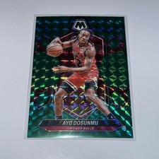 2023-24 Panini Mosaic - Ayo Dosunmu #68 Green Mosaic Prizm