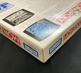Monopoly NES Game Board No Manual. Tested. Game, Sleeve And Box.