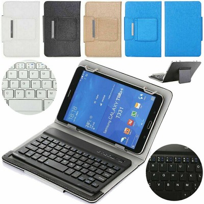 For Huawei MediaPad T3 T5 M3 M5 7.0/10.1'' Tablet Keyboard Case Folio Stand Cover