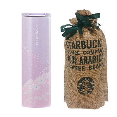 Starbucks Korea SS troy Blossom Landscape Tumbler 473ml 2020 Cherry Blossom