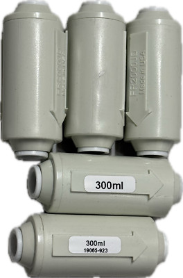 5 X IPW HYDRONAMIC FR2000JD-300 FLOW RESTRICTOR 1/4'' QUICK CONNECT 300 ML/MINUTE