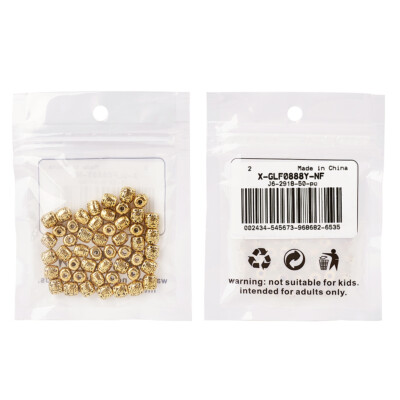 Oro Antico Stile Tibetano Barile Perline Perline In Lega Stile Tibetano