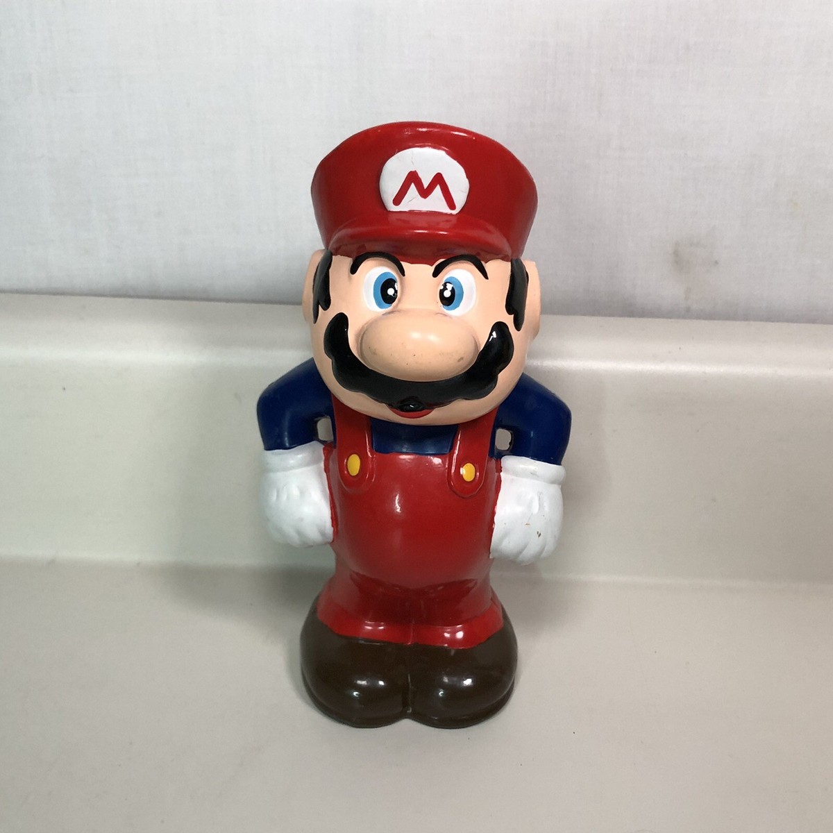 Vintage 1988 Nintendo Of America Mario Coin Bank Figure Ace 6