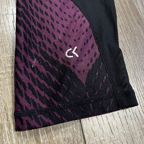 Calvin Klein Women’s Leggings XS Vivid Violet Purple Athletic Yoga Pants - Picture 12 of 16