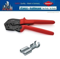 Knipex 97 52 04 Crimpzange LäNge 250 Mm 0,1 - 2,5 (Awg 27 - 13) Mm² öLgehäRtet