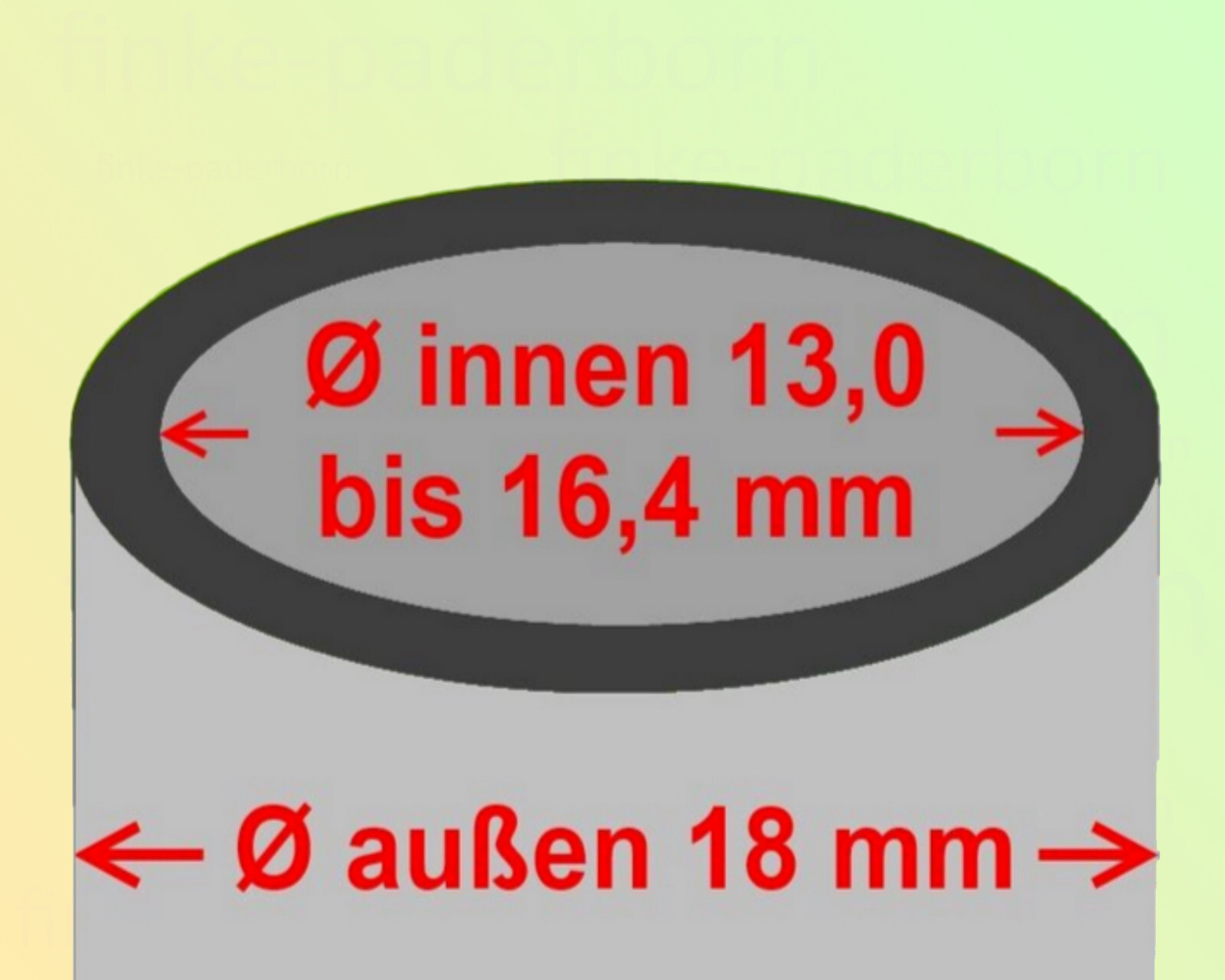 Silikon-Vakuumschlauch – 183 Cm, 10 Mm Innendurchmesser, Für Auto & Turbolader
