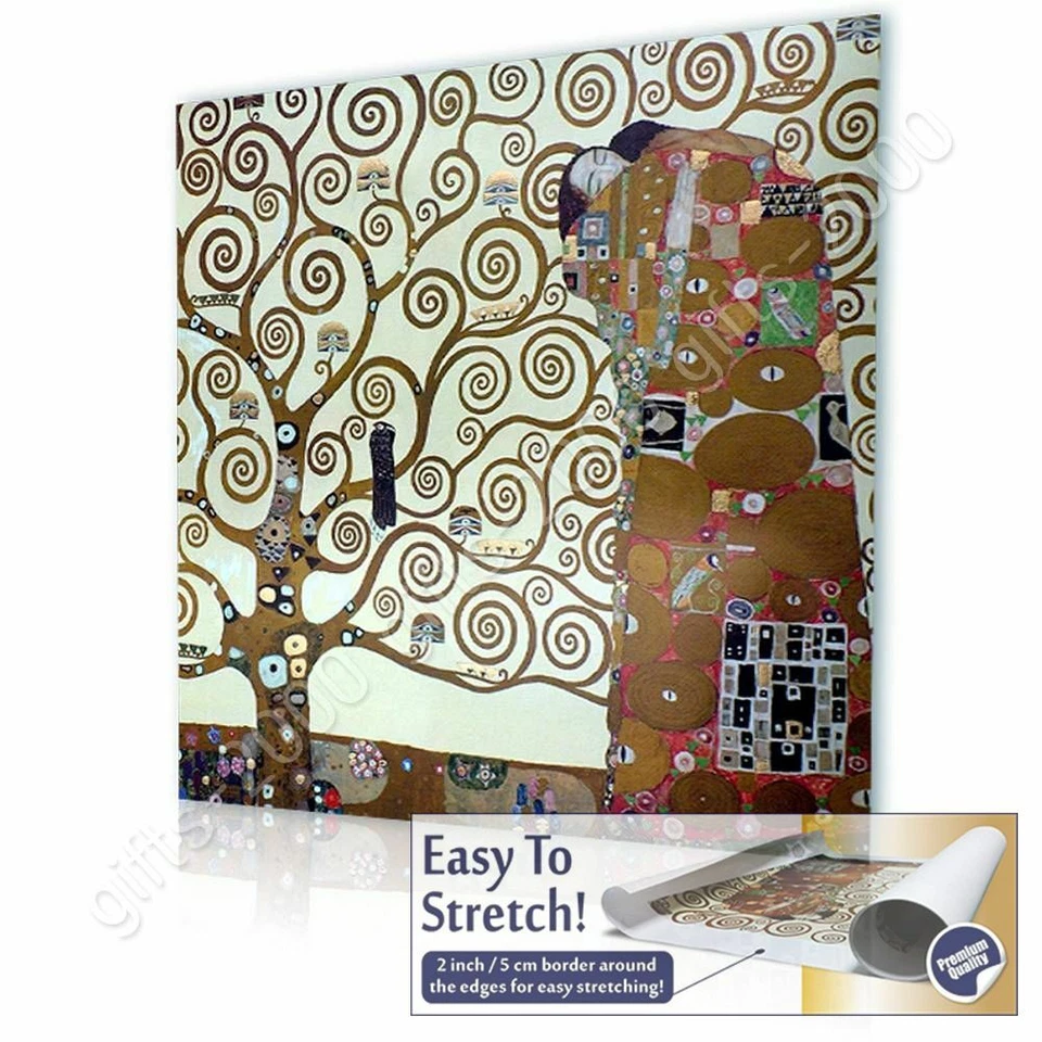 Tree Of Life by Gustav Klimt | Canvas (Rolled) | Wall art painting artwork HD - Image 2 of 4