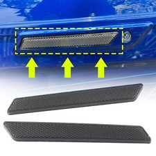 2x Reflektor Satteltasche Riegel Abdeckung für Harley Touring Road King Smoke