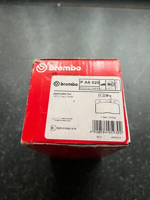 IVECO DAILY FRONT BRAKE PADS  1989-1999 BREMBO PA6020