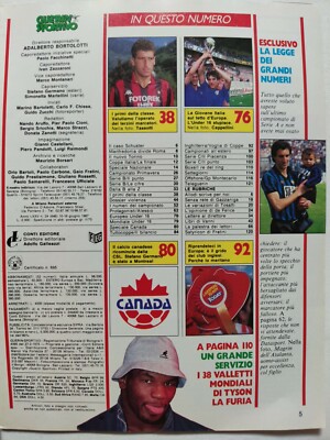 GUERIN SPORTIVO 24-1987 Careca Napoli Italia Under 16 Campeón Europa-Mike Tyson EUR 9,35 - ES