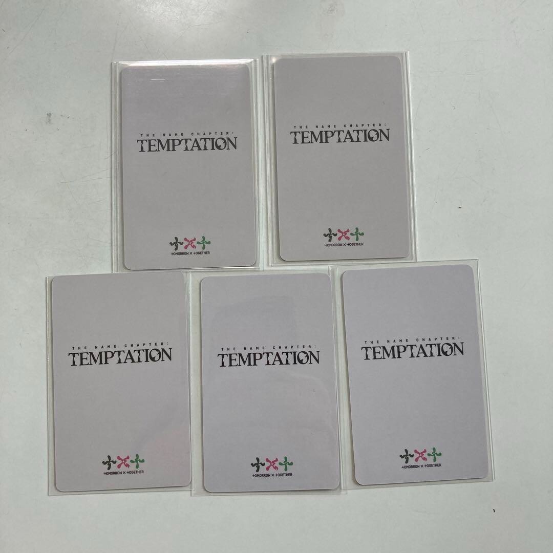TXT TEMPTATION Weverse Japan Limited Lucky Draw Official