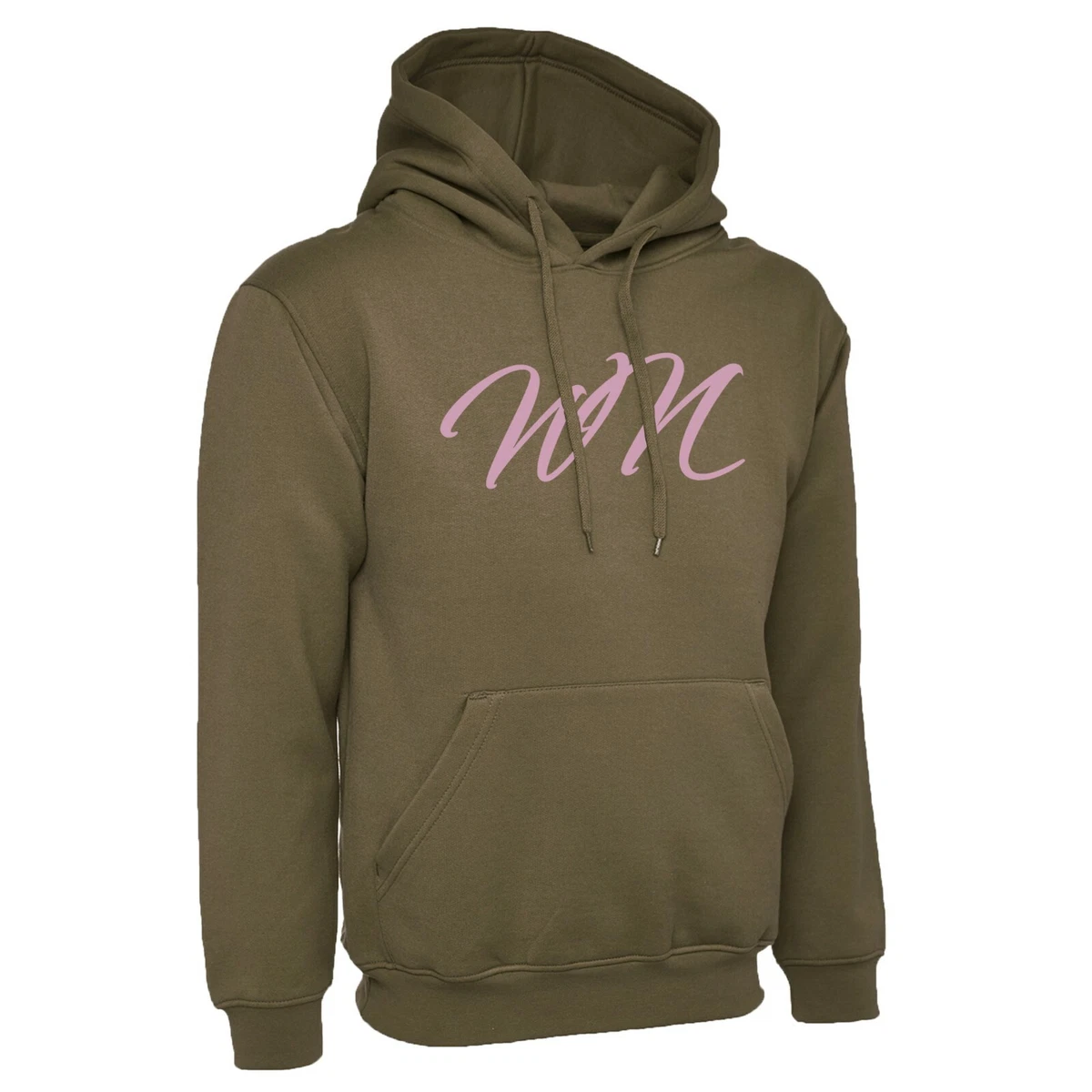 Olive green pink best sale hoodie