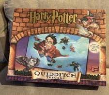 Harry Potter Quidditch Board Game 2000 University Games Retired Preowned