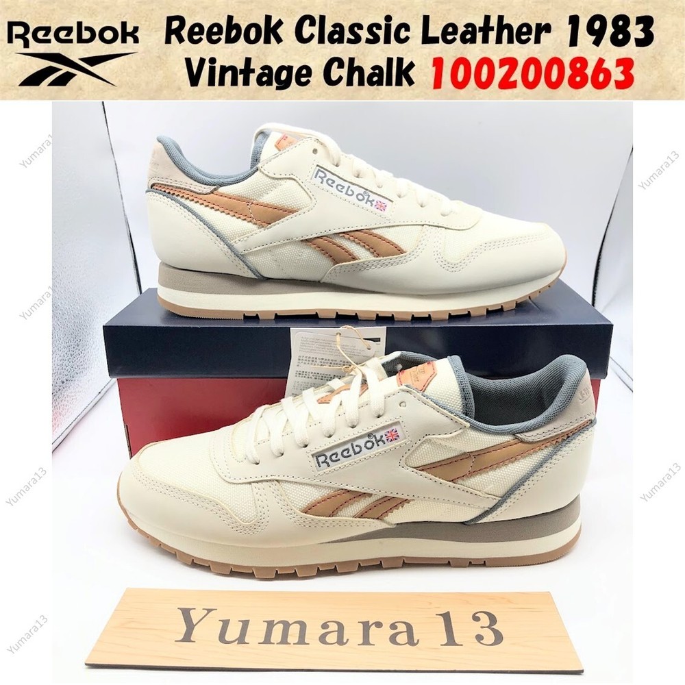 Reebok Classic Leather 1983 Vintage Chalk 100200863 Men's Size