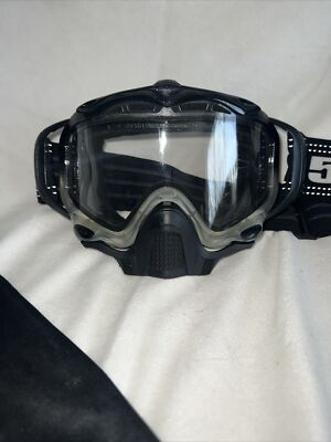 509 Sinister  Goggles Used. Clear Glass. Some Scratches.