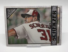 2020 Topps Gallery Oversized Box Topper Max Scherzer #OBT-MS