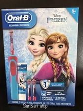 Oral-B Kids Disney Frozen Rechargeable Toothbrush Pack-3 Heads