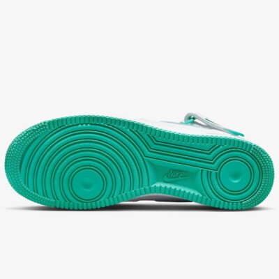Size 12 - Nike Air Force 1 '07 Mid White Clear Jade for sale