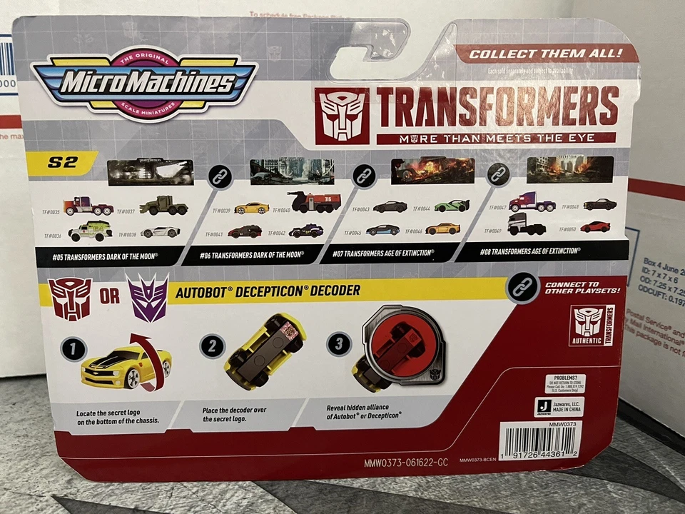 Micro Machines Transformers Series 2 #08 STINGER, BEE, OPTIMUS, GALVATRON 2022!! - Image 2 of 4
