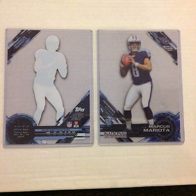 Marcus Mariota Oregon Titans RC 2015 National Topps Hoch Tek 5x7 Nur 200 Made