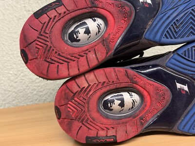 Size‎ 9.5 - Reebok Answer 4.5 Black Ash Grey Red Blue. Reebok Style # CN5841 Size 9.5 - Reebok Answer 4.5 Black Ash Grey Red Blue. Reebok  main image 2