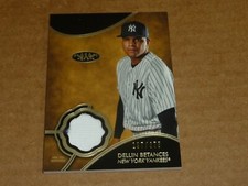 2019 Topps Tier One DELLIN BETANCES GAME USED JERSEY YANKEES /375 E4471