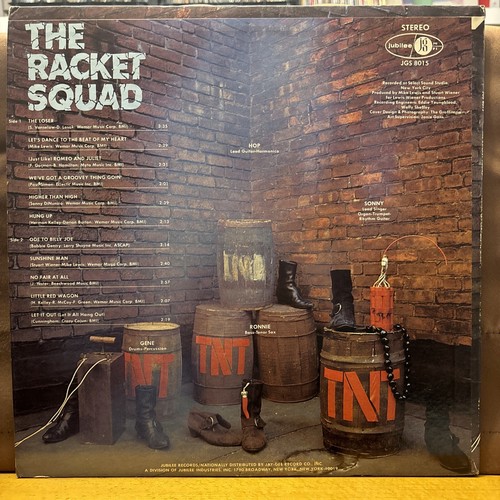 The Racket Squad TNT Vinyl LP - 1968 Stereo Jubilee JGS 8015 - VG+/VG+ - Picture 3 of 8