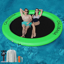 Heavy Duty Round Floating Water Hammock for Adults - Pool Lake Lounger