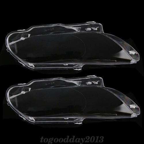 Für BMW E92 E93 Coupe M3 2006-2010 Klar Scheinwerferglas Streuscheiben Paar - Picture 4 of 6