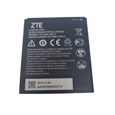 Batteria Sostitutiva Per ZTE Blade L9, Ioni Di Litio 2000 MAh, Modello Li3820T43P4h695945 - 2