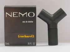 Nemo by Cacharel For Men 0.10 oz Eau de Toilette Splash Mini New In Box Rare