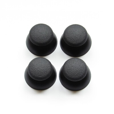 4 Playstation 3 Thumbsticks PS3 Analog Sticks New Black Joysticks