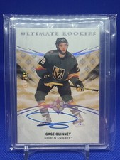 2020-21 UD Ultimate Rookies Gage Quinney Vegas Golden Knights 