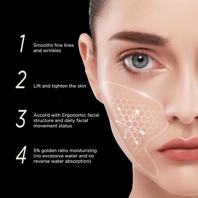 Secret Strips Under Eye Wrinkle Strips + Hyaluronic Serum