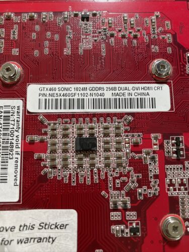 Palit GeForce GTX 460 Graphic Card PCIe 2.0 1GB VGA DVI HDMI NE5X460HF1102-N1040 - Picture 5 of 14