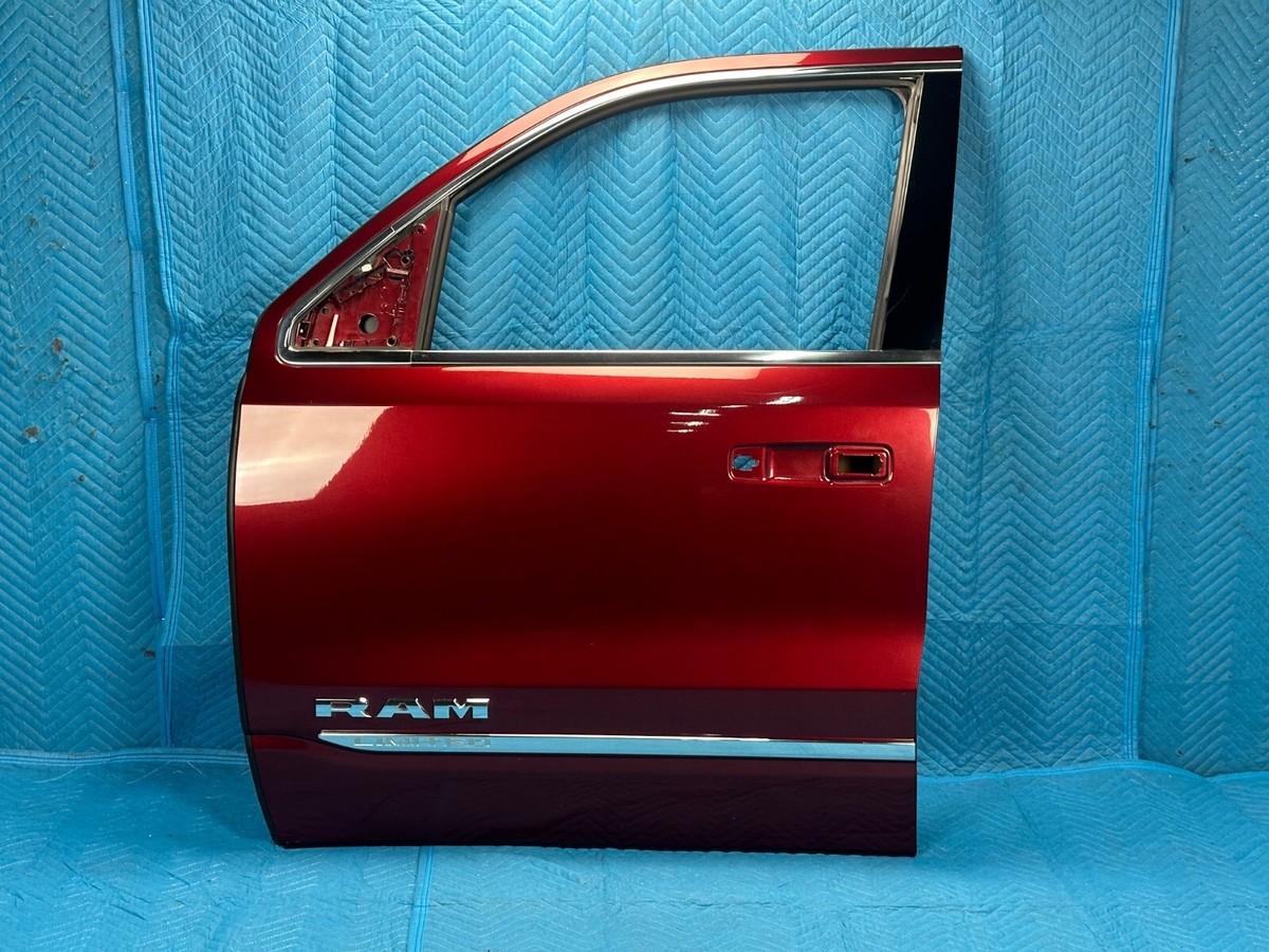 RAM 1500 Limited Front Driver's Door w/Moldings 2019-2024