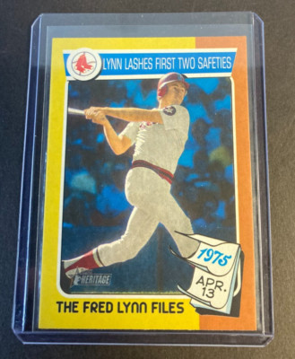2024 Topps Heritage High Number The Fred Lynn Files Pick List You Choose