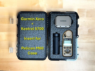 #ad #ad Pelican M60 Garmin Xero C1 C2 amp; Kestrel 5700 Case Insert $29.95