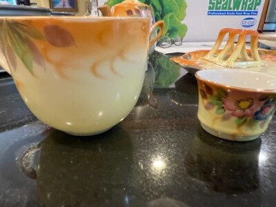 SIX PIECE CHINTZ TEA SET FOR ONE, Vintage, Made in Japan | eBay