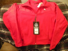 Snozu Youth Fleece jacket, new, red, size medium, SRP 70