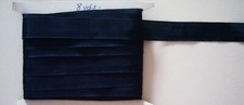 10 Yards Vintage Hug Snug Classic Navy Seam Binding 9/16" Woven Ribbon S-93