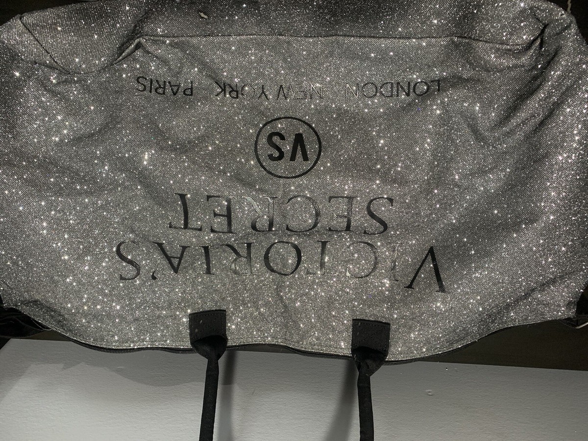 Sac Fourre-tout Victoria's Secret Bling - Grand Modèle Pliable - Neuf Avec étiquettes - Idéal Week-end, Plage, Sport