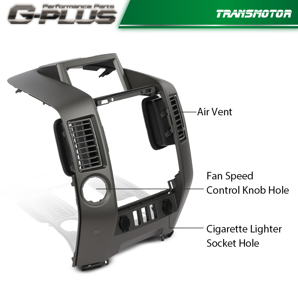 Dash Speakers G-PLUS Dashboard Center Bezel For Nissan Titan