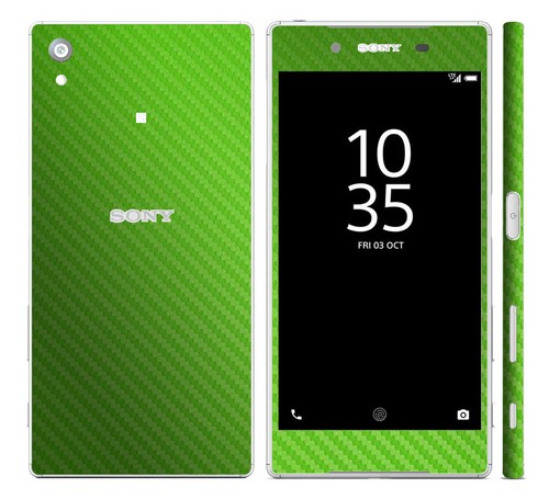 Textured Carbon Fibre Skin For SONY XPERIA Z5 - COMPACT - PREMIUM Cover - Picture 8 of 14