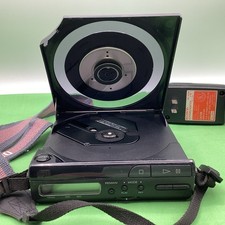 Vintage 1987 Sony Discman CD Player w/ Sony AC Adapter, No Battery, Parts/Repair