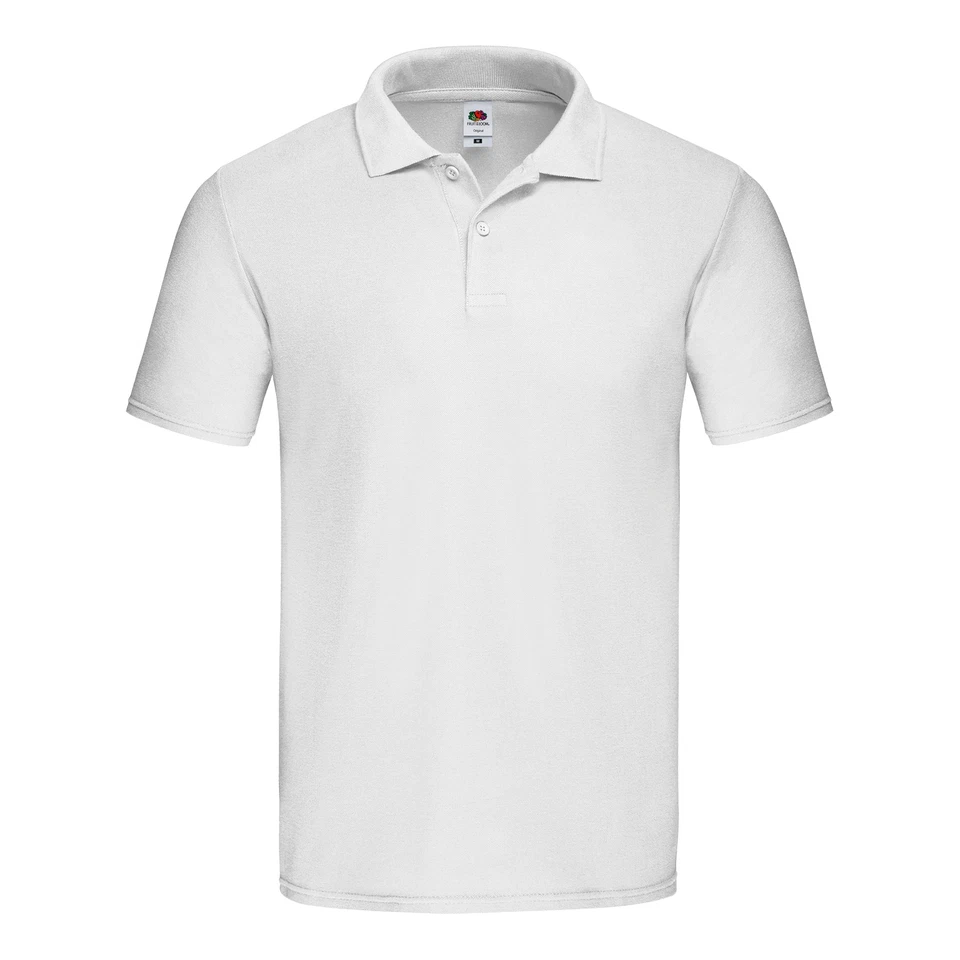 Fruit of the Loom Original Polo Shirt 100% Baumwolle Poloshirt NEU - Bild 1 von 1